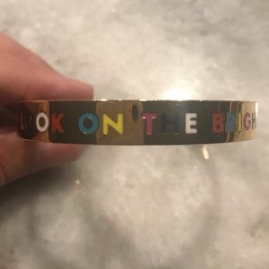 Kate Spade Look on the Bright Side bangle bracelet